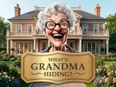Gêm What's Grandma Hiding ar-lein