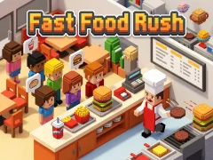 Gêm Fast food Rush ar-lein
