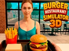 Gêm Burger Restaurant Simulator 3D ar-lein
