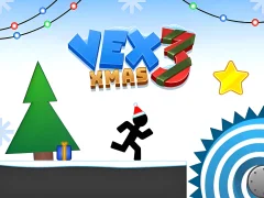 Gêm Vex 3 Xmas ar-lein