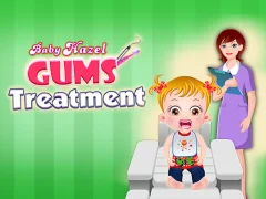 Gêm Baby Hazel Gums Treatment ar-lein