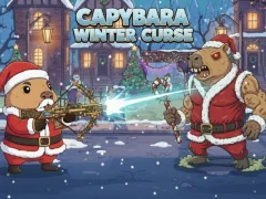 Gêm Capybara Winter Curse ar-lein