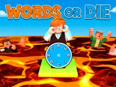 Gêm Words or Die ar-lein