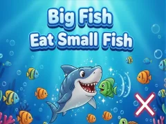 Gêm Big Fish Eat Small Fish ar-lein