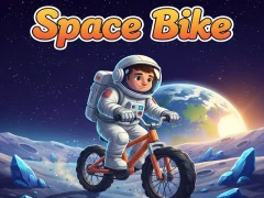 Gêm Space Bike ar-lein