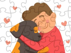 Gêm Adopt a Pet Jigsaw ar-lein