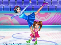 Gêm Susie goes skating ar-lein