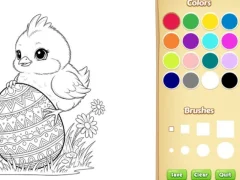 Gêm Easter Coloring Book for Kids ar-lein