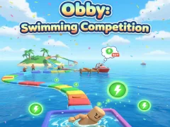Gêm Obby: Swimming competition ar-lein