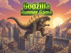 Gêm Godzilla Runner Game ar-lein