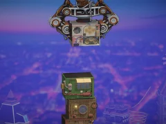 Gêm Steampunk Tower Builder ar-lein
