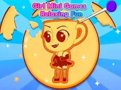 Gêm Girl Mini Games Relaxing Fun ar-lein