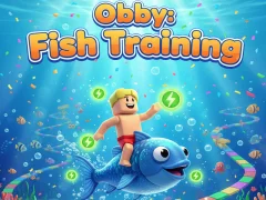 Gêm Obby: Fish training ar-lein