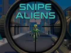 Gêm Snipe Aliens ar-lein