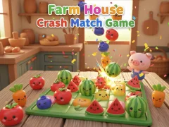 Gêm Farm House Crash Match Game ar-lein