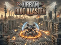 Gêm Urban Riot Blaster ar-lein