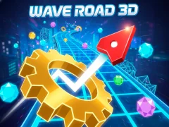 Gêm Wave Road 3D ar-lein