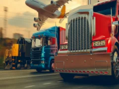 Gêm Euro Truck Driving Simulator ar-lein