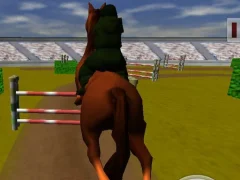 Gêm Jumping Horse 3d ar-lein