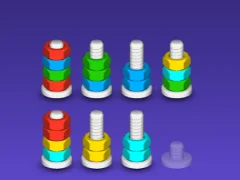 Gêm Sort Puzzle - Nuts and Bolts ar-lein