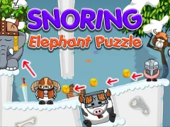 Gêm Snoring Wake up Elephant ar-lein