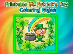 Gêm Printable St Patricks Day Coloring Pages ar-lein