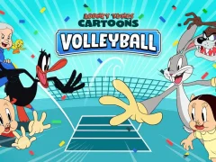 Gêm Looney Tunes Cartoons Volleyball ar-lein