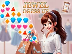 Gêm Jewel Dress Up ar-lein