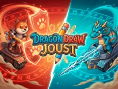 Gêm Dragon Draw Joust ar-lein