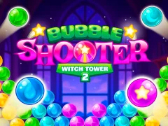Gêm Bubble Shooter Witch Tower 2 ar-lein