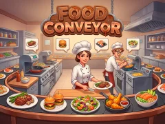 Gêm Food Conveyor ar-lein