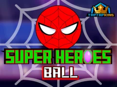 Gêm Super Heroes Ball ar-lein