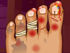 Gêm Monster Foot Doctor ar-lein