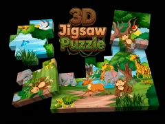 Gêm 3D Jigsaw Puzzle ar-lein