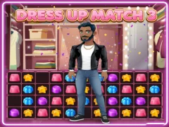 Gêm Dress Up Match 3 ar-lein