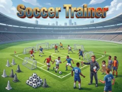 Gêm Soccer Trainer ar-lein