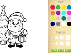 Gêm Christmas Coloring Book For Kids ar-lein
