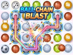 Gêm Ball Chain Blast ar-lein