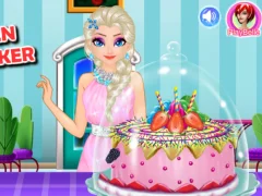 Gêm Ice queen royal baker ar-lein