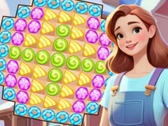 Gêm Match-3: Dream Room ar-lein