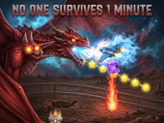 Gêm No One Survives 1 minute ar-lein