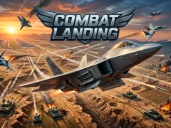 Gêm Combat Landing ar-lein