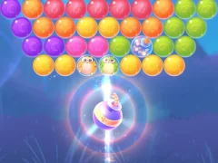 Gêm Bubble Queen Cat ar-lein