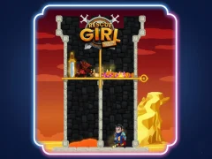 Gêm Rescue Girl Solve The Puzzle ar-lein