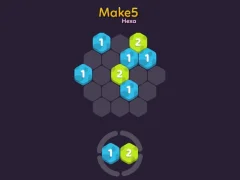 Gêm Make 5 Hexa ar-lein
