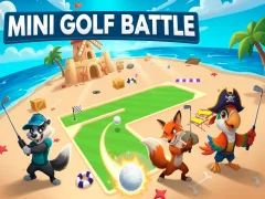 Gêm Mini Golf Battle ar-lein