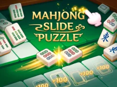 Gêm Mahjong Slide Puzzle ar-lein