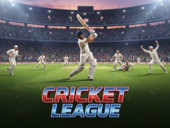Gêm Cricket league ar-lein