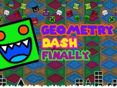 Gêm Geometry Dash Finally ar-lein