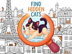 Gêm Find Hidden Cats ar-lein